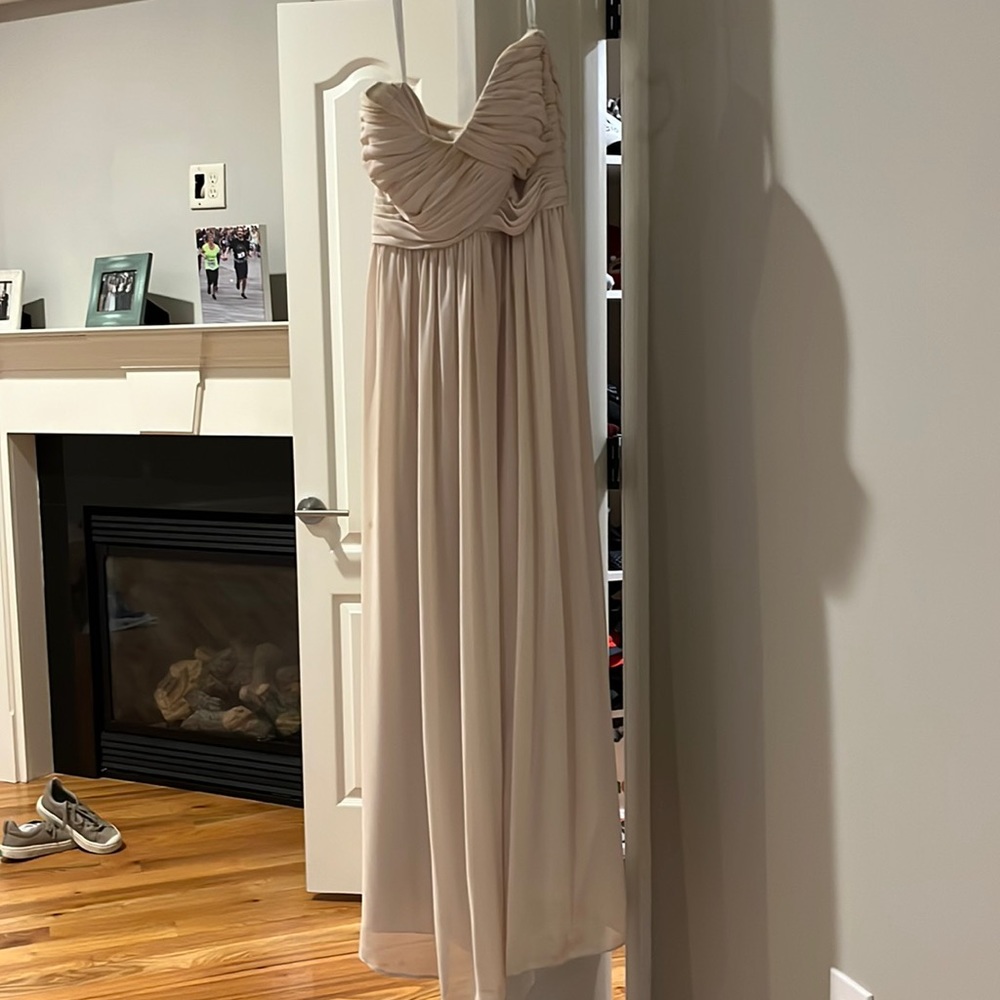 Bill Levkoff Bridesmaids Dress in Blush